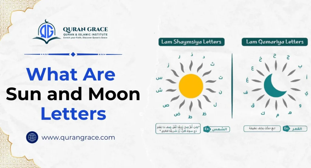 Sun and Moon letters
