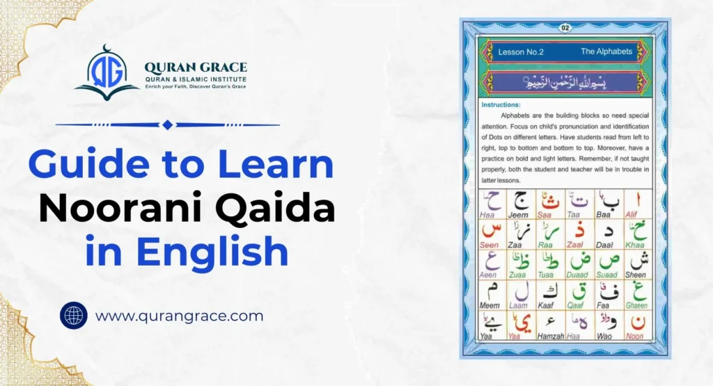 Learn Noorani Qaida in English