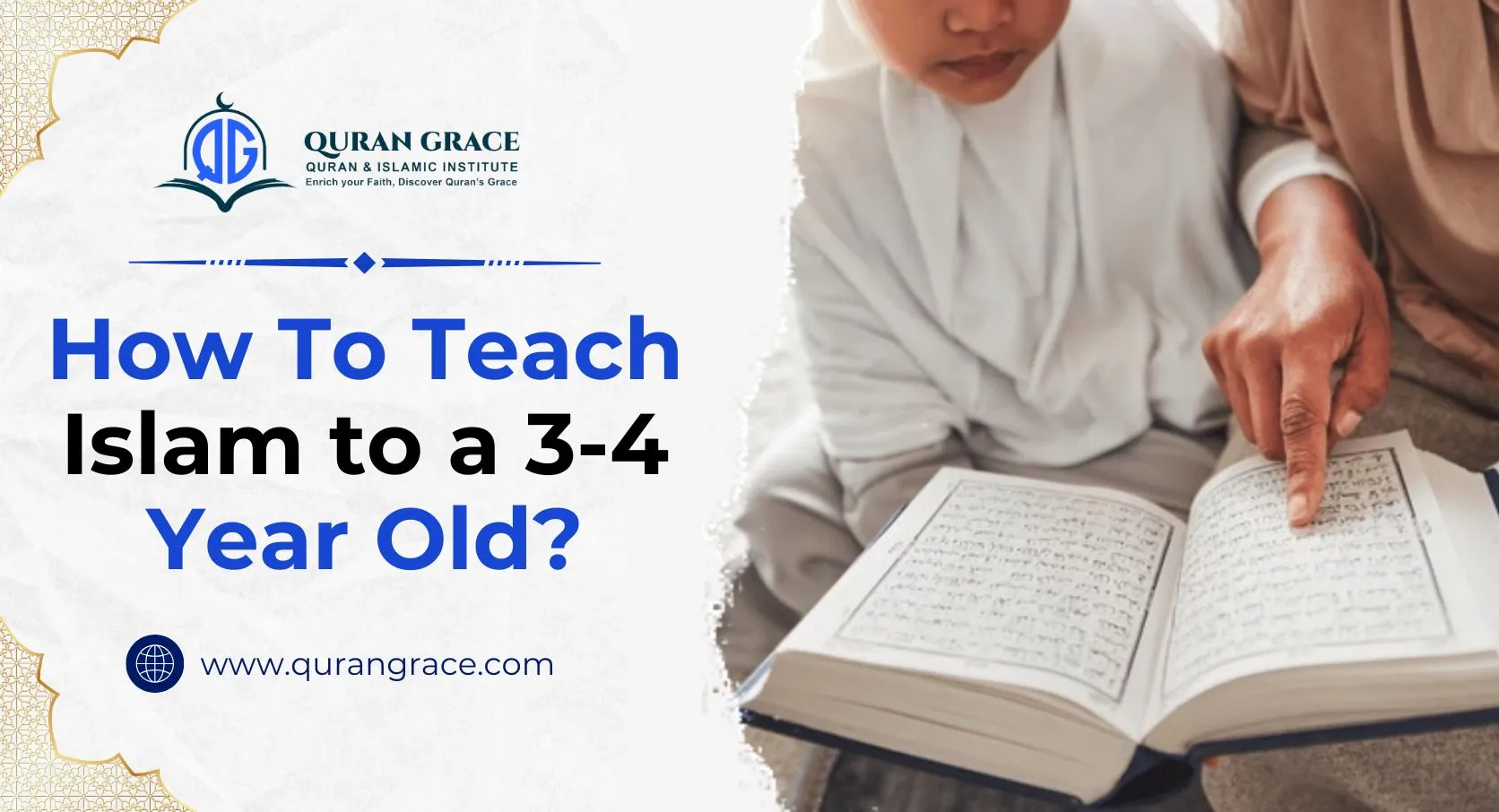 Teach Islam to a 3-4 Year Old